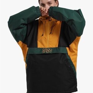 GSOU SNOW Women Men Ski Jacket Snow Coat